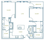 Floorplan graphic