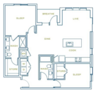 Floorplan graphic
