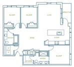 Floorplan graphic