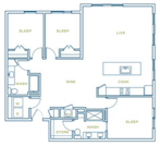 Floorplan graphic